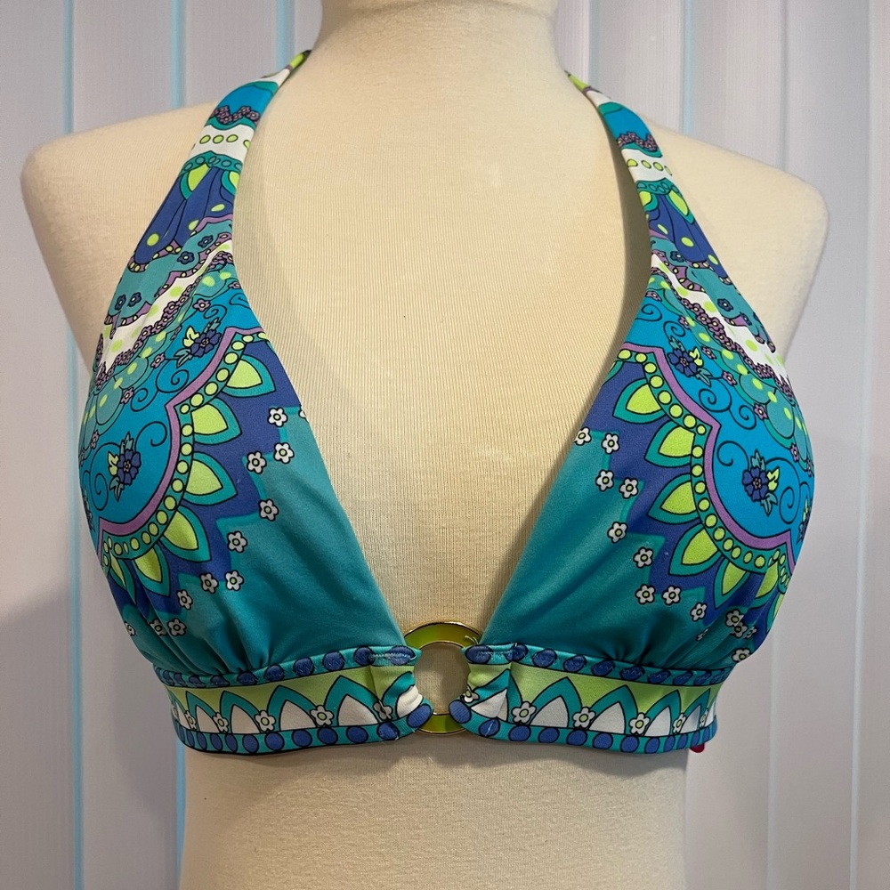 🏝️NEW Victoria’s Secret Floral Bikini Swim Top - Picture 3 of 6